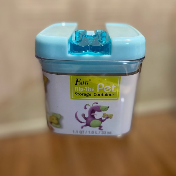 - Brand New felli Plip-Tite Storage Container 1.1 Qt/1.0L/33Oz. Or 4.2 Cups - Picture 1 of 9